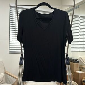 ***LIKE NEW*** Ribbed T-Shirt in black, Size: XL